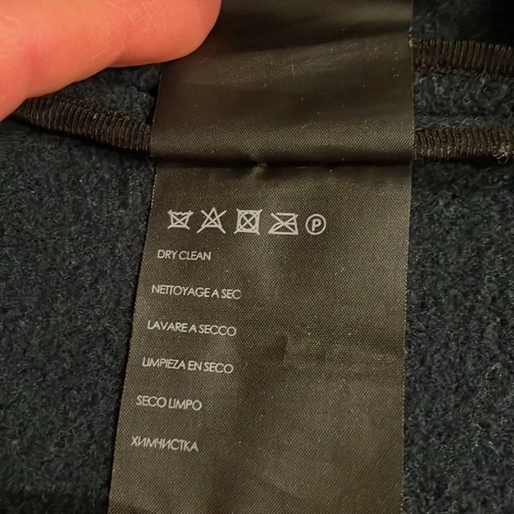 Club Monaco Green Trench Coat with Classic Lapel - Picture 7 of 8